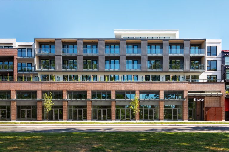 Thesis residential building and storefront